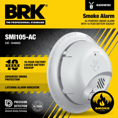 10YR WHT Smoke Alarm