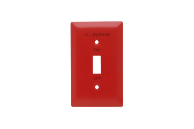 1G RED Oil Wall Plate
