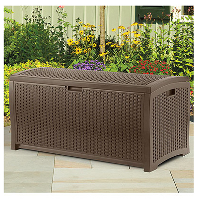 73GAL BRN Wick Deck Box