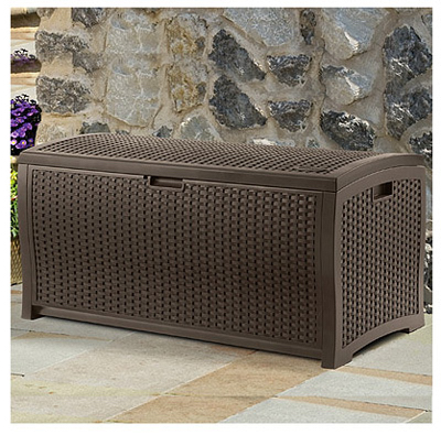 99GAL BRN Wick Deck Box