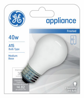 GE 40W Frost App Bulb