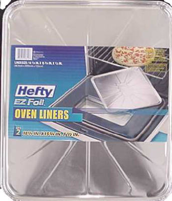 2PK Foil Oven Liner