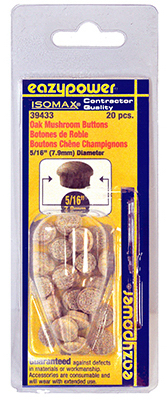 20PK 5/16 Oak Plug