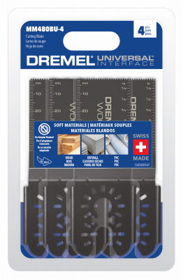 4PK WD Flush Cut Blade