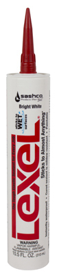 10.5OZ WHT Lexel Caulk
