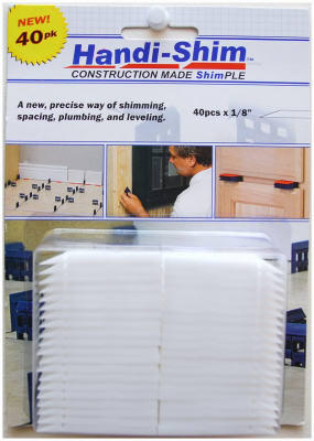 40PK 1/8" WHT Shim