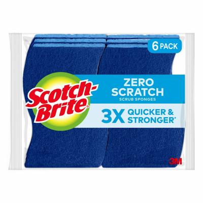 6PK MP Scrub Sponge