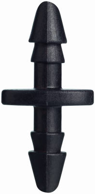 25PK 1/4" Barb Coupling