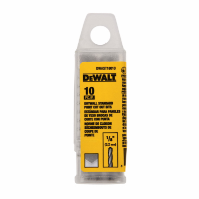1/8" HSS Drill Bit, 10/Pack