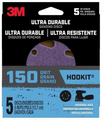 5PK 150G Sanding Disc