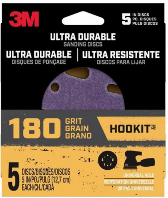 5PK 180G Sanding Disc