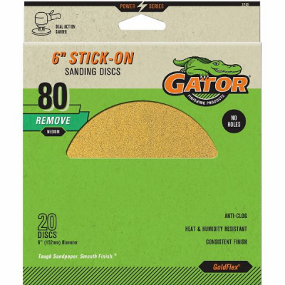 25PK 6" 80G Sand Disc