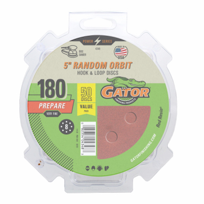 50PK 5" 180G Sand Disc