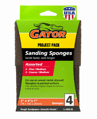 3x4 Sanding Sponge Asst