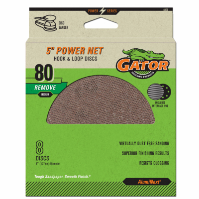 8PK 5" 80G Mesh Disc