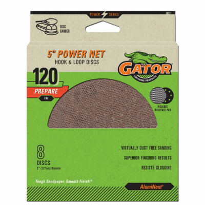 8PK 5" 120G Mesh Disc