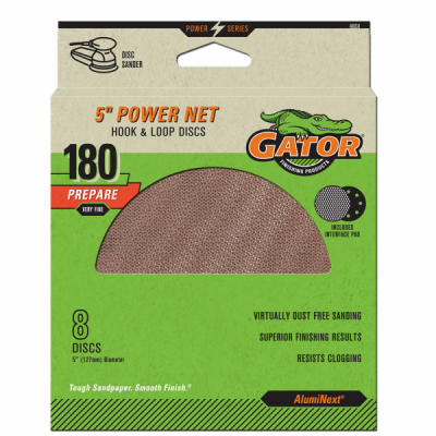8PK 5" 180G Mesh Disc