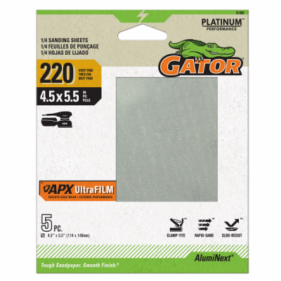 5PK 220G 1/4 Sheets