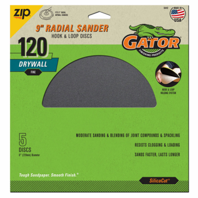 9" Radial SandDisc 120#