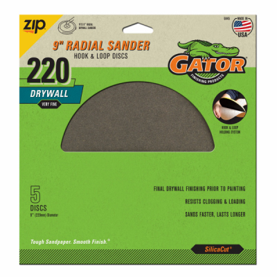 9" Radial SandDisc 220#