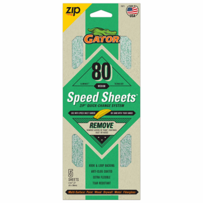 80G Zip Speed Sheet