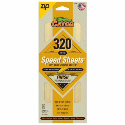 320G Zip Speed Sheet