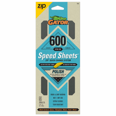 600G Zip Speed Sheet