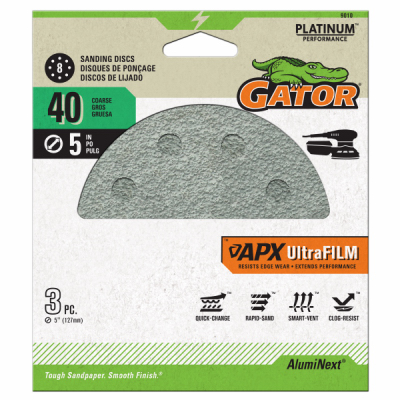 3PK 5" 40G Sand Disc