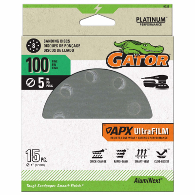 15PK 5" 10G Sand Disc