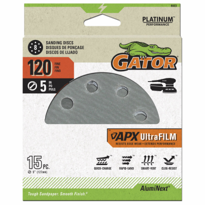 15PK 5" 120G Sand Disc