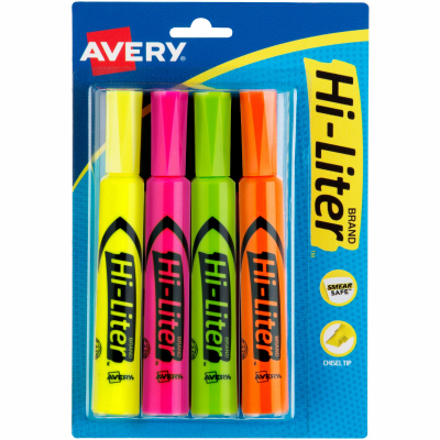 4PK Desk Highlighter