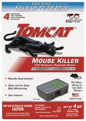 4PK Disp Bait Station