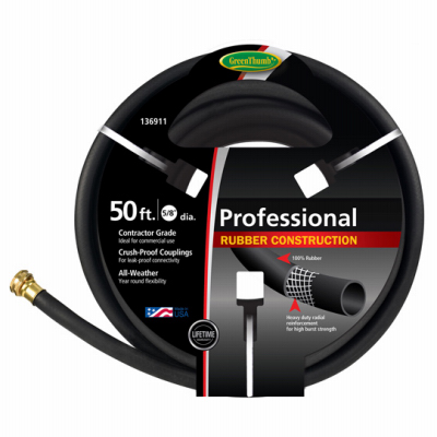 GT 5/8x50 Rubb GDN Hose