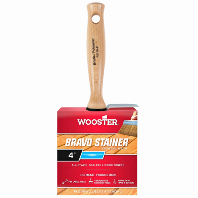 4" Bravo Stain Brush