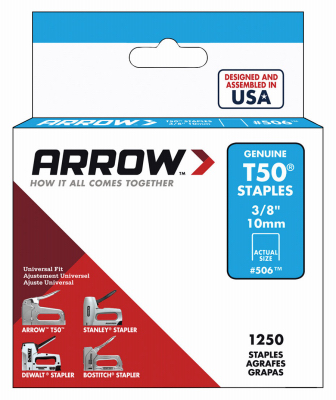 1250PK 3/8" HD Staple