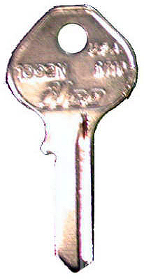 TV Lock Key Blank