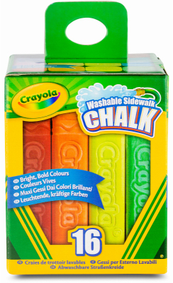 16CT Sidewalk Chalk