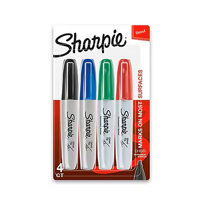 4PK Chise Sharpie ASSTD