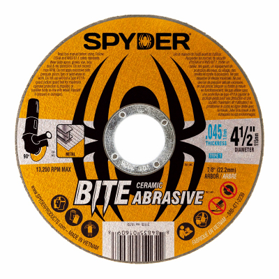 4.5" T1 .045" Cut Wheel