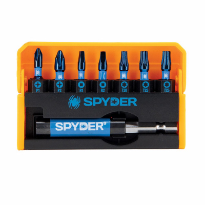 8PC 1" Drive Bit Set