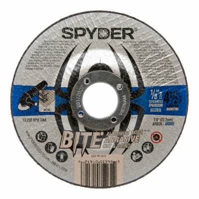 4.5" T27 1/8" Cut Wheel