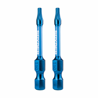 2PC 2" T10 Impact Bit