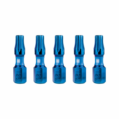 5PC 1" T25 Impact Bit
