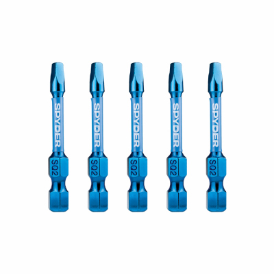 5PC 2" SQ2 Impact Bit