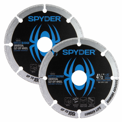 2PC 4-1/2" Diam Wheel