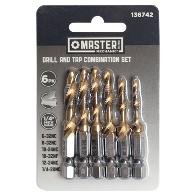 MM 6PC Drill/Tap Set
