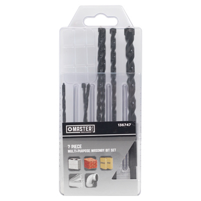 MM 7PC MP Drill Bit Set