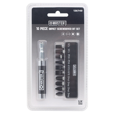 MM 10PC Impact Bit Set