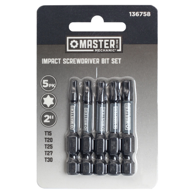 MM 5PC Torx Imp Bit Set