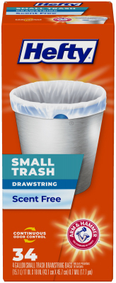 34CT 4GAL Trash Bag